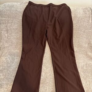 Chic Brown Women's Flare Pants